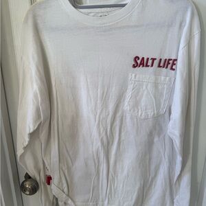 Salt Life White Cotton Tee